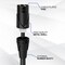 LyxPro 25 ft Balanced XLR Cable, Male to Female, 3 Pin Microphone Cable